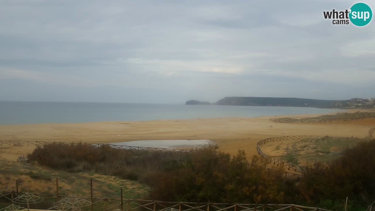 Webcam Torre dei Corsari – Vista live sulla spiaggia da Punta Usai