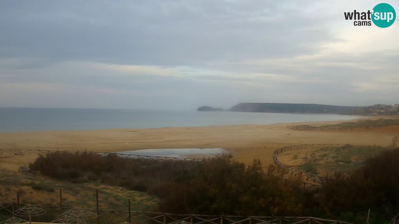 Webcam Torre dei Corsari – Vista live sulla spiaggia da Punta Usai