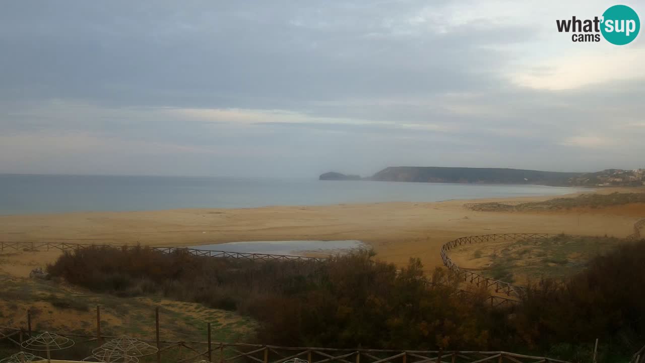 Webcam Torre dei Corsari – Vue en direct sur la plage depuis Punta Usai