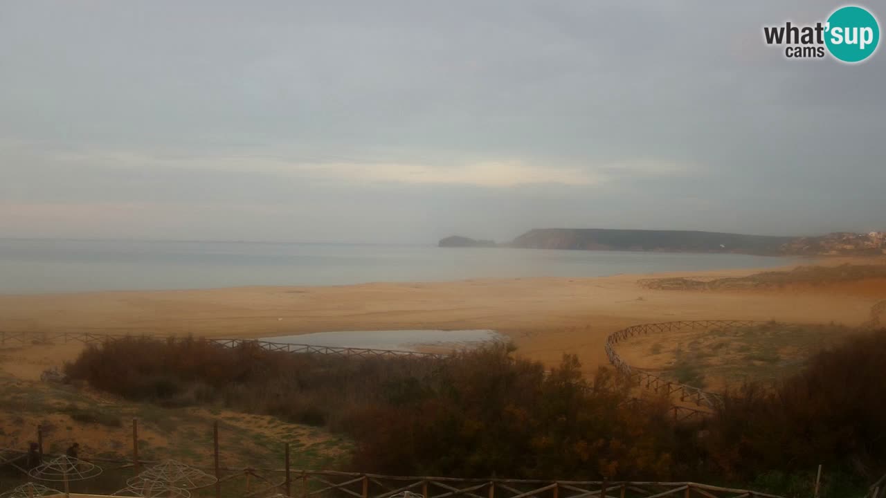 Cámara web Torre dei Corsari – Vista en directo de la playa desde Punta Usai