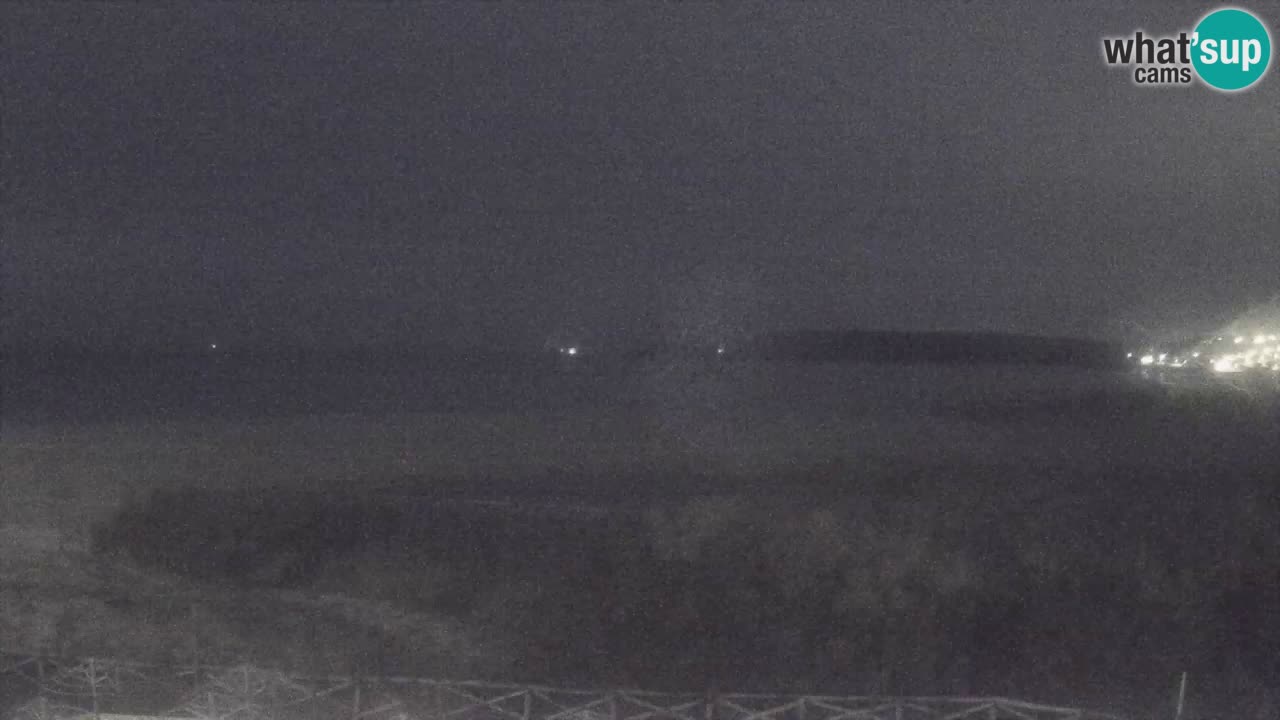 Webcam Torre dei Corsari – Vista live sulla spiaggia da Punta Usai