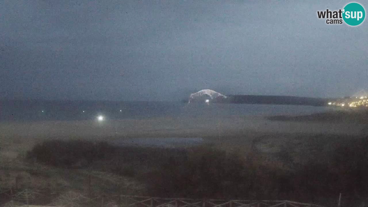 Webcam Torre dei Corsari – Vue en direct sur la plage depuis Punta Usai