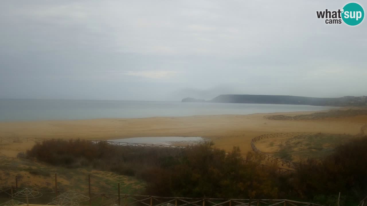 Cámara web Torre dei Corsari – Vista en directo de la playa desde Punta Usai