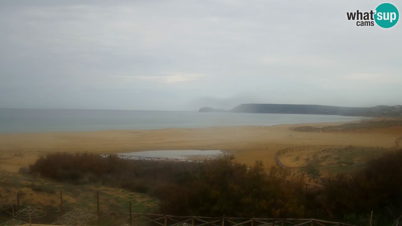 Webcam Torre dei Corsari – Vista live sulla spiaggia da Punta Usai