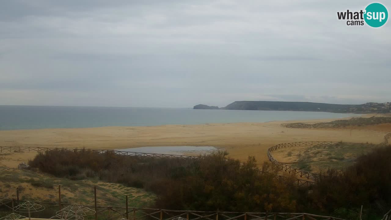 Cámara web Torre dei Corsari – Vista en directo de la playa desde Punta Usai
