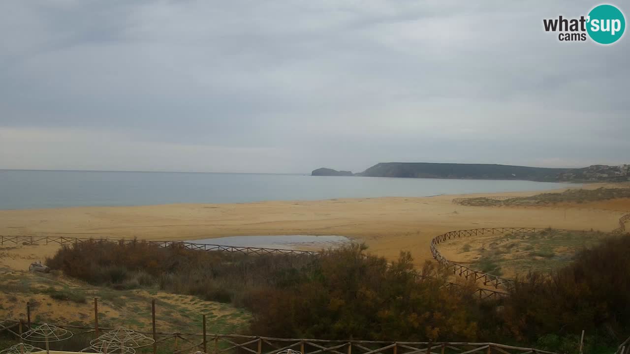 Webcam Torre dei Corsari – Liveblick auf den Strand von Punta Usai