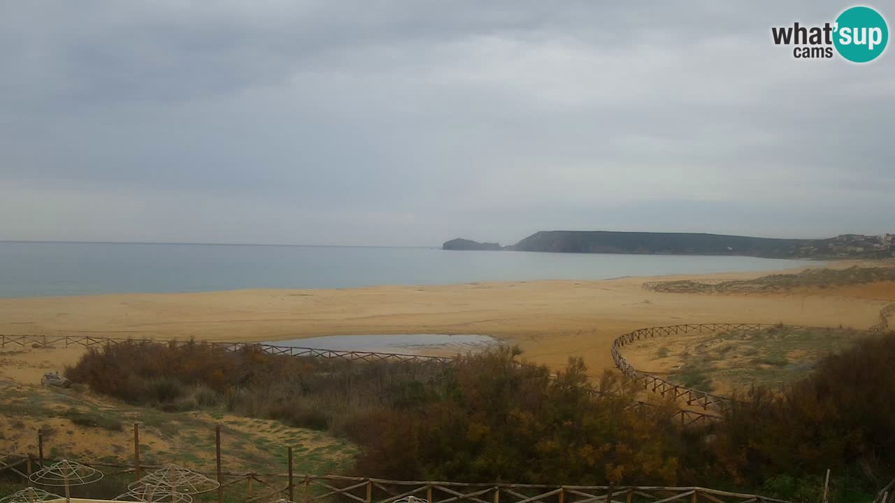 Webcam Torre dei Corsari – Vista live sulla spiaggia da Punta Usai