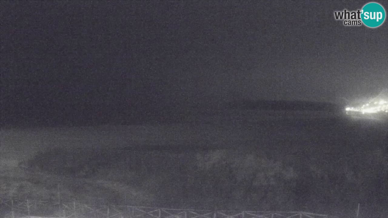 Webcam Torre dei Corsari – Vista live sulla spiaggia da Punta Usai