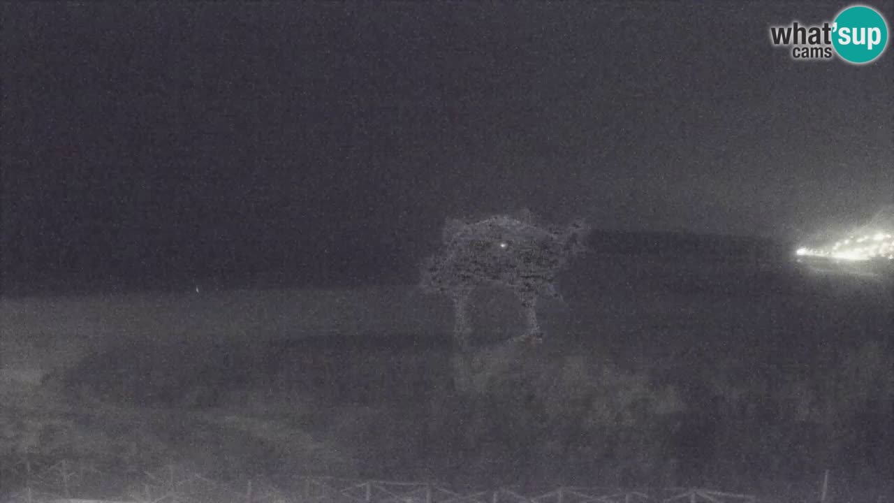 Webcam Torre dei Corsari – Live Beach View from Punta Usai