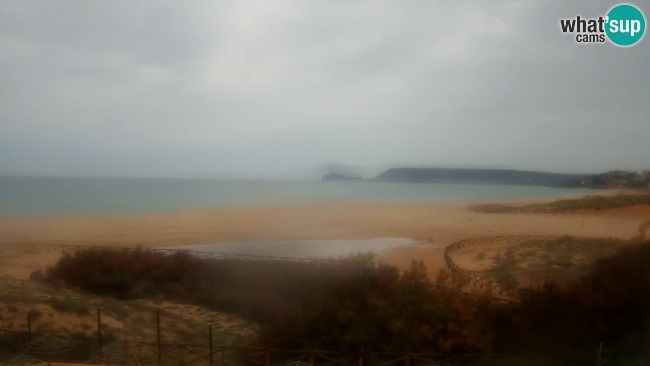 Cámara web Torre dei Corsari – Vista en directo de la playa desde Punta Usai
