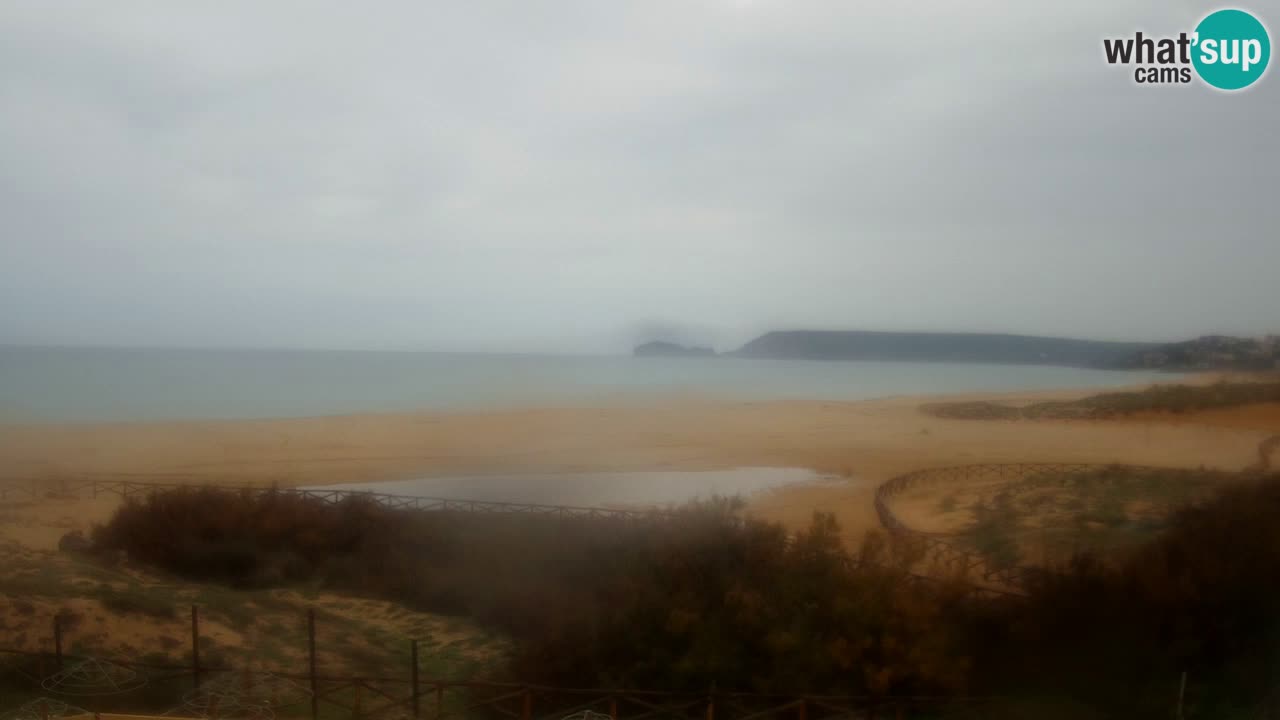 Cámara web Torre dei Corsari – Vista en directo de la playa desde Punta Usai
