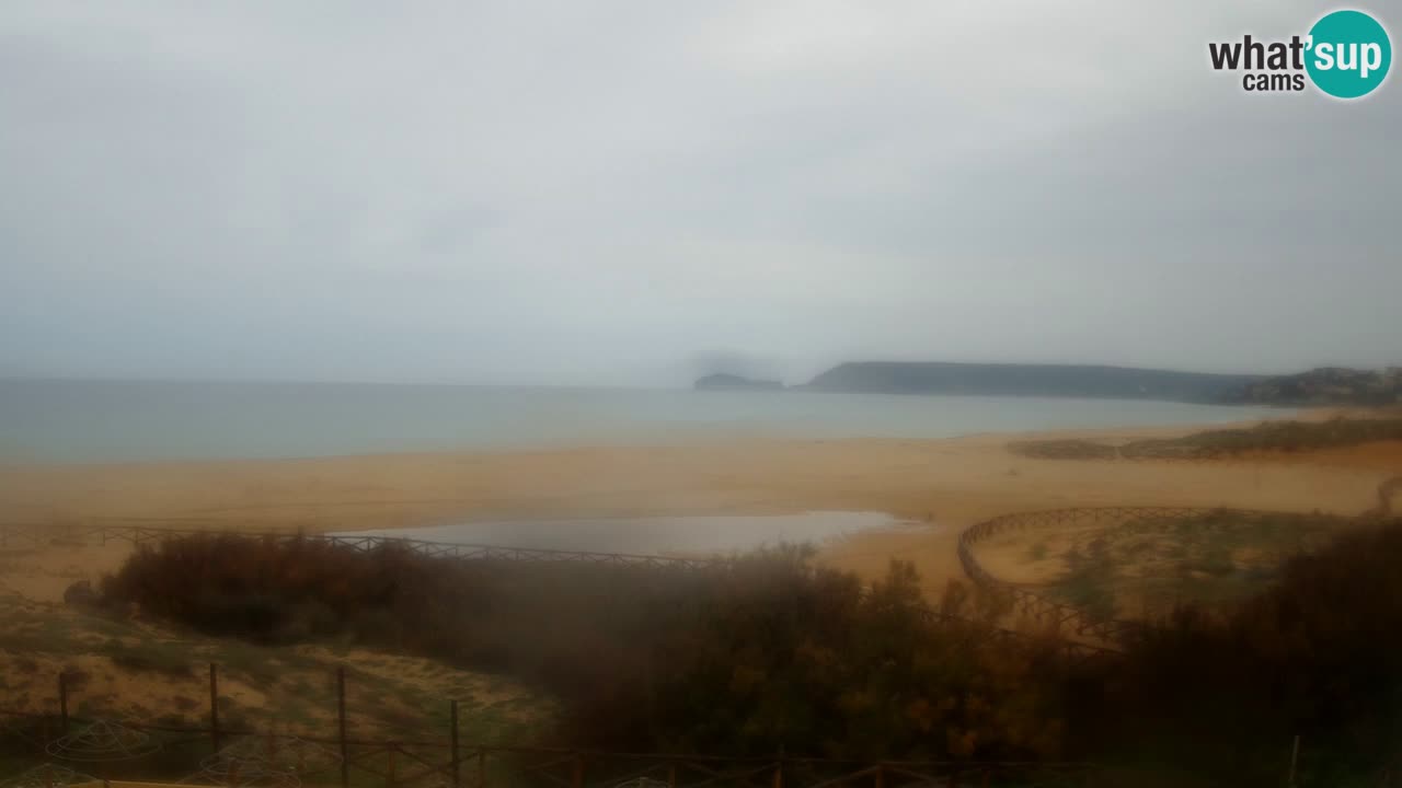 Cámara web Torre dei Corsari – Vista en directo de la playa desde Punta Usai