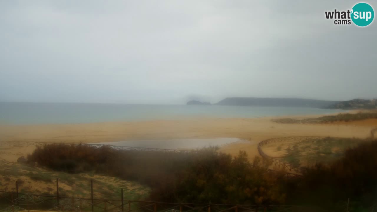 Cámara web Torre dei Corsari – Vista en directo de la playa desde Punta Usai