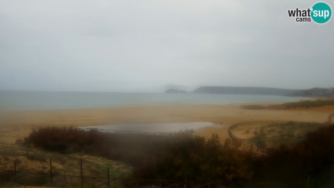 Webcam Torre dei Corsari – Vista live sulla spiaggia da Punta Usai