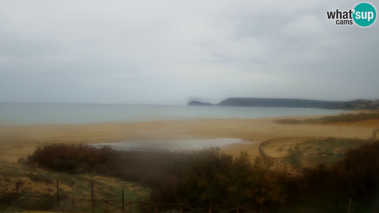 Cámara web Torre dei Corsari – Vista en directo de la playa desde Punta Usai