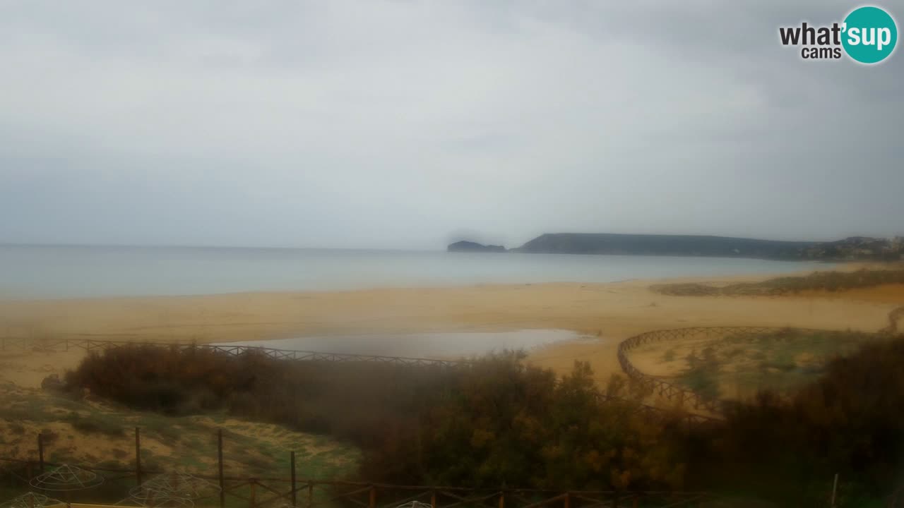 Cámara web Torre dei Corsari – Vista en directo de la playa desde Punta Usai