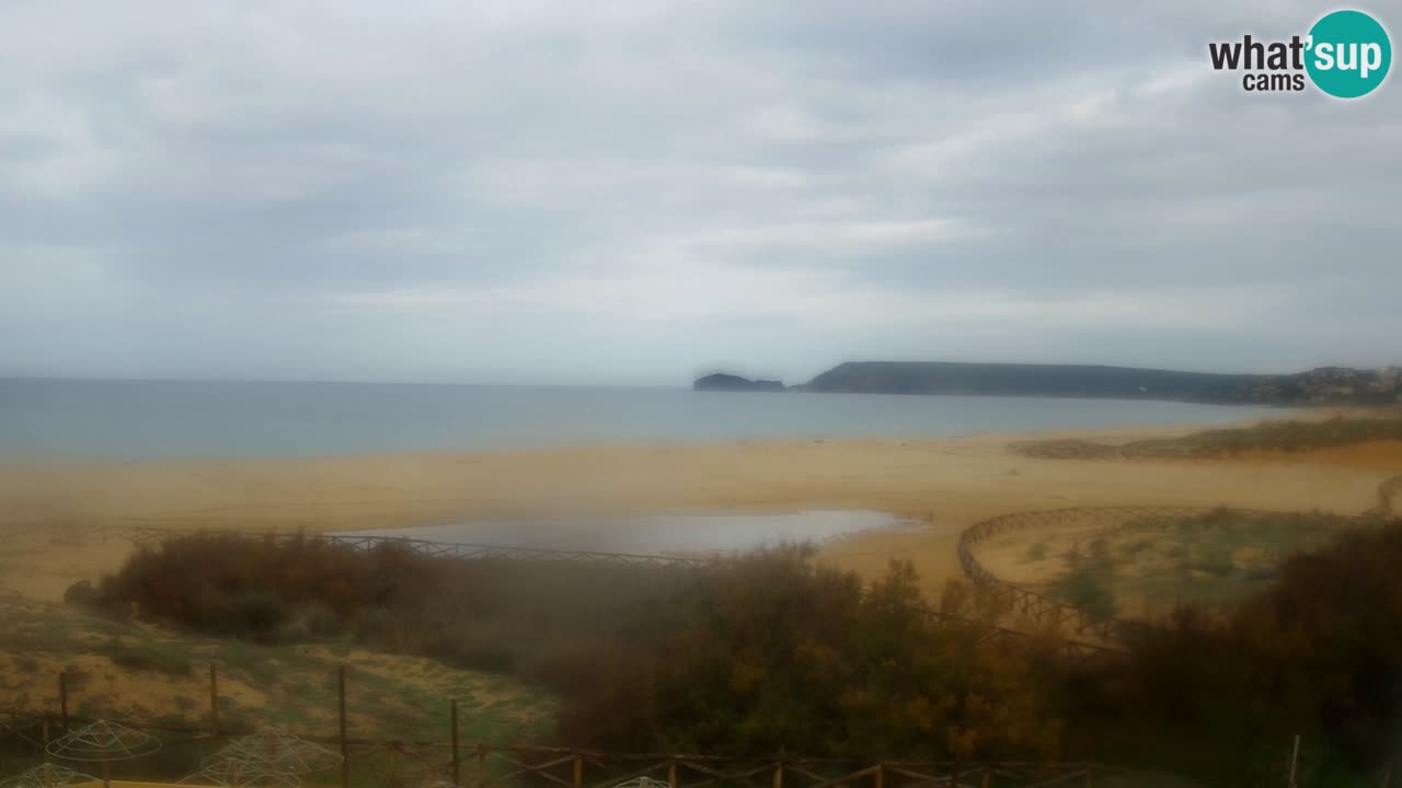 Cámara web Torre dei Corsari – Vista en directo de la playa desde Punta Usai
