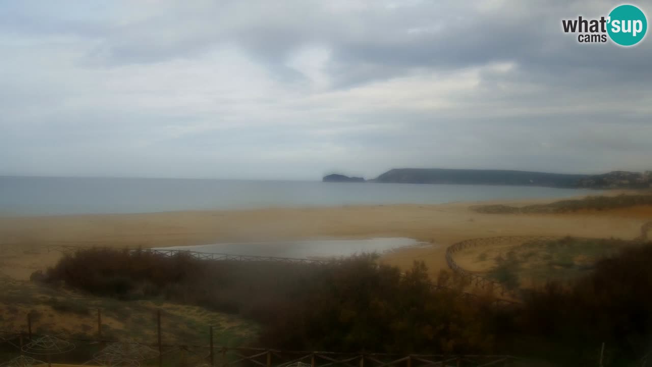 Webcam Torre dei Corsari – Vista live sulla spiaggia da Punta Usai