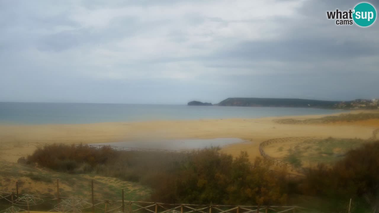Webcam Torre dei Corsari – Liveblick auf den Strand von Punta Usai