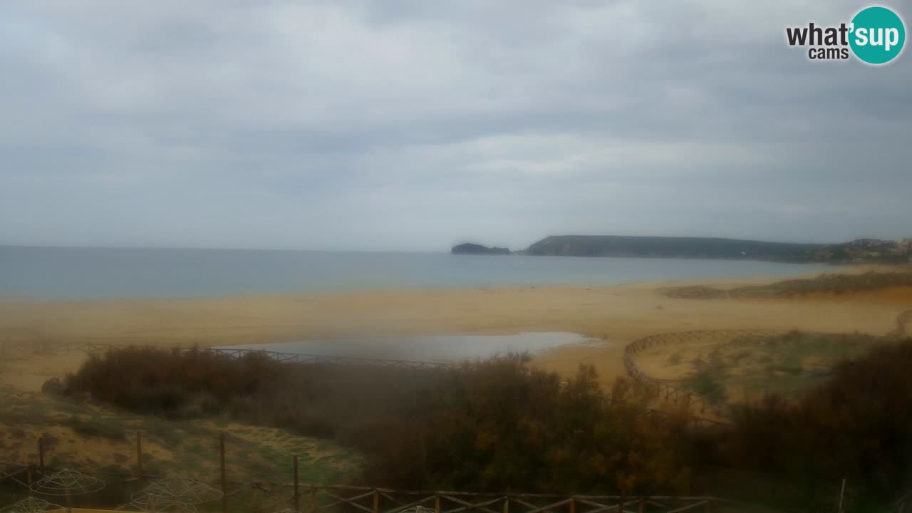 Webcam Torre dei Corsari – Vue en direct sur la plage depuis Punta Usai