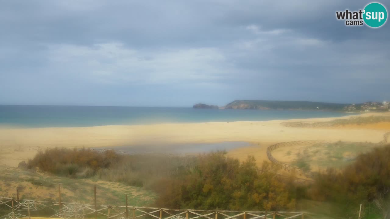 Cámara web Torre dei Corsari – Vista en directo de la playa desde Punta Usai