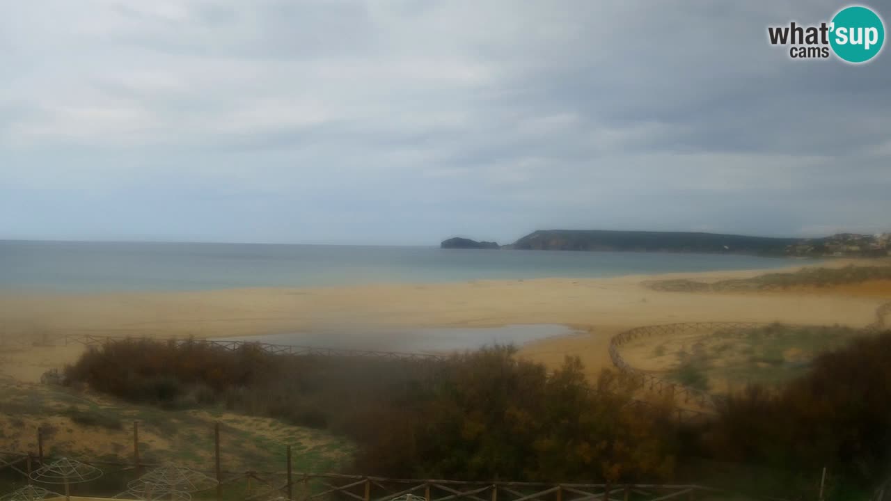 Webcam Torre dei Corsari – Vista live sulla spiaggia da Punta Usai
