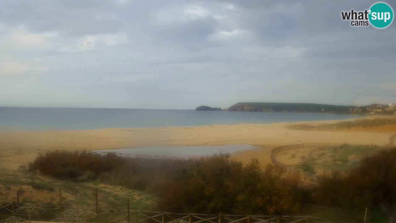 Webcam Torre dei Corsari – Vista live sulla spiaggia da Punta Usai