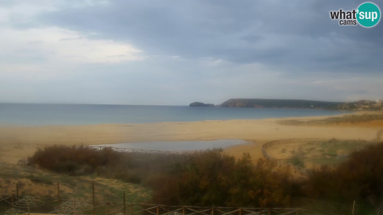 Webcam Torre dei Corsari – Liveblick auf den Strand von Punta Usai