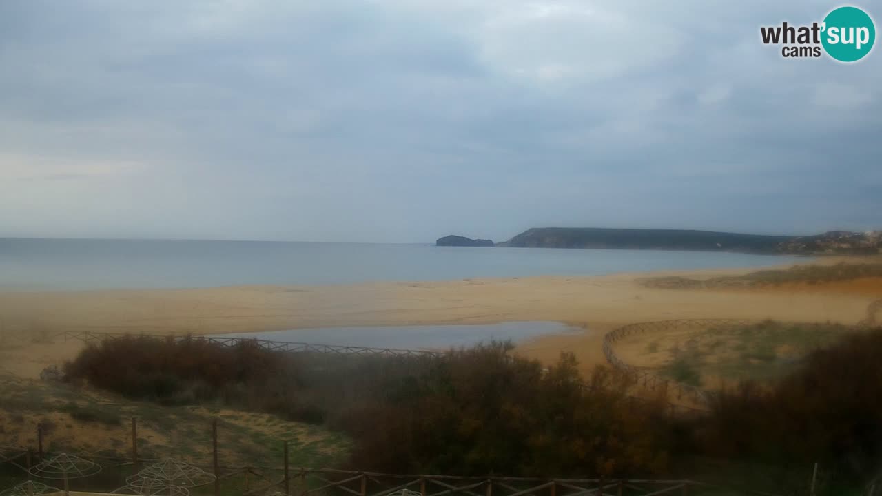 Webcam Torre dei Corsari – Vista live sulla spiaggia da Punta Usai