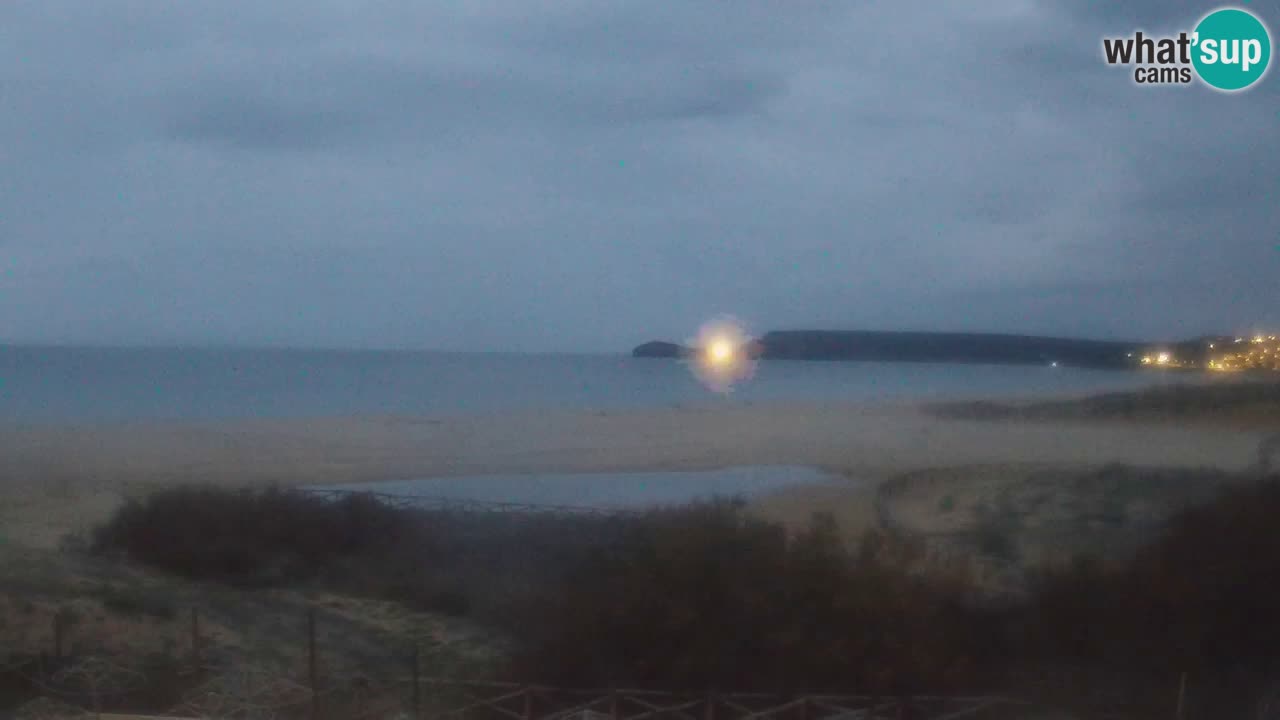 Cámara web Torre dei Corsari – Vista en directo de la playa desde Punta Usai