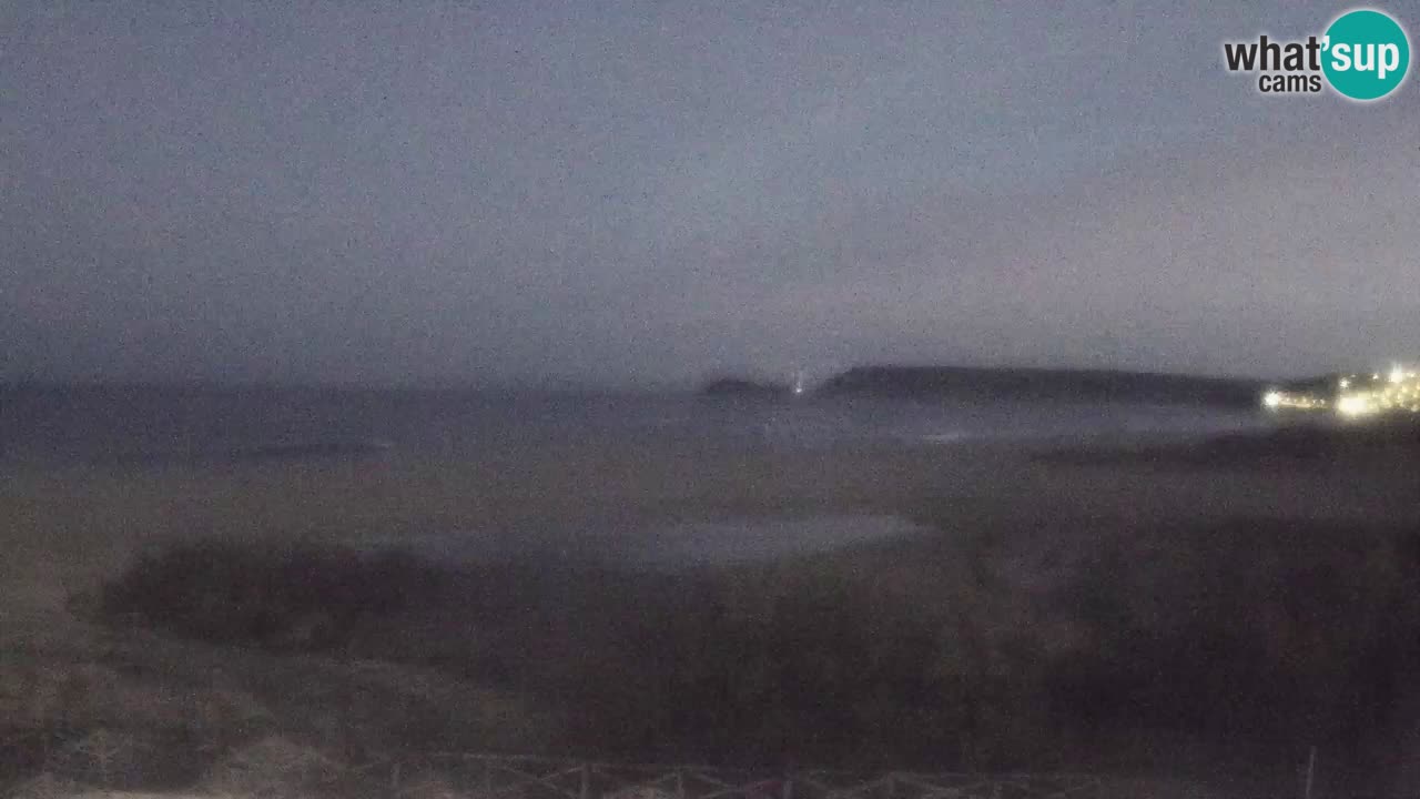 Webcam Torre dei Corsari – Vue en direct sur la plage depuis Punta Usai