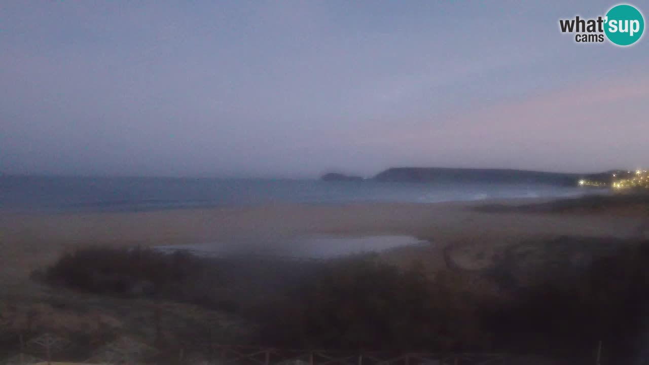 Webcam Torre dei Corsari – Liveblick auf den Strand von Punta Usai
