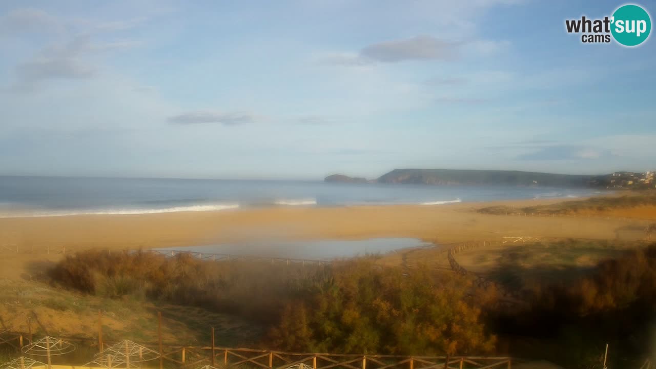 Webcam Torre dei Corsari – Liveblick auf den Strand von Punta Usai