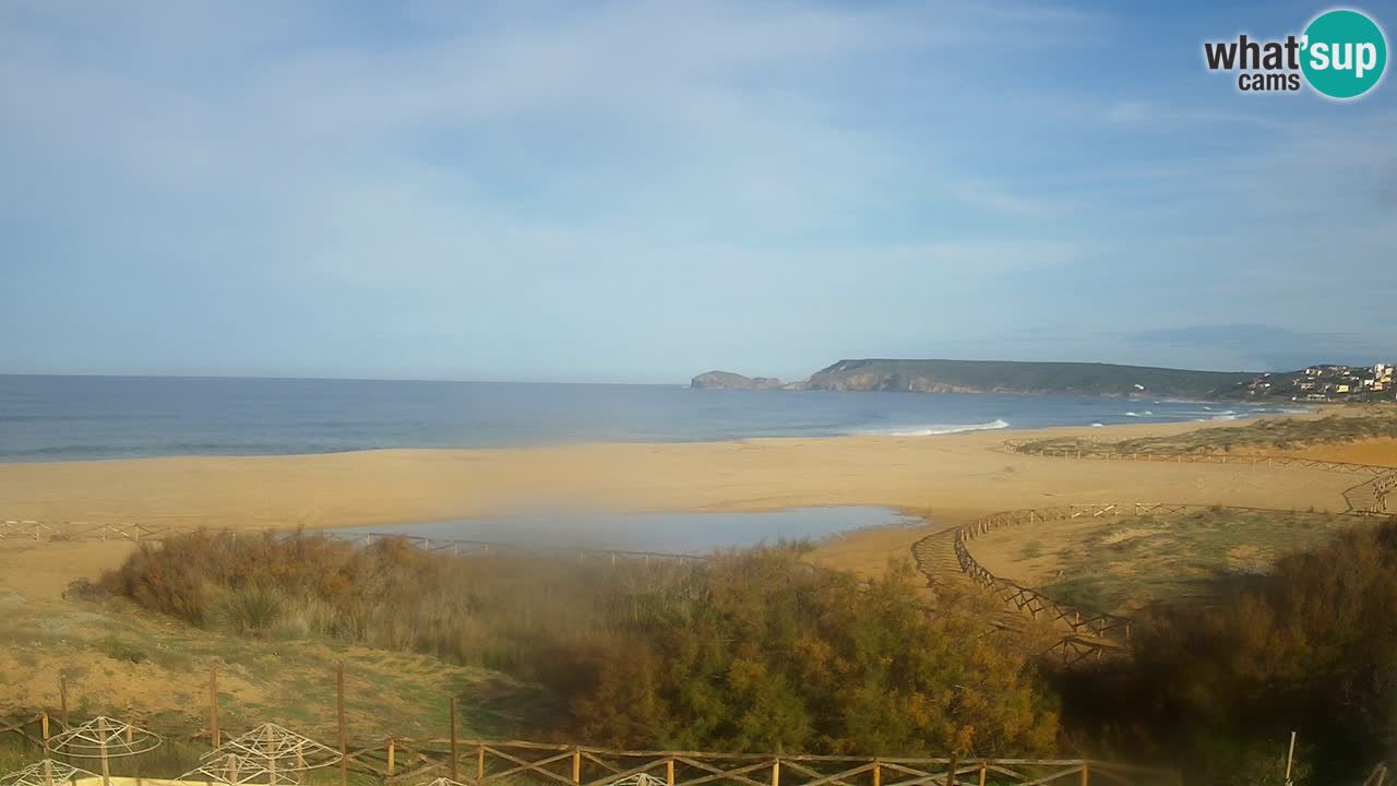 Webcam Torre dei Corsari – Live Beach View from Punta Usai
