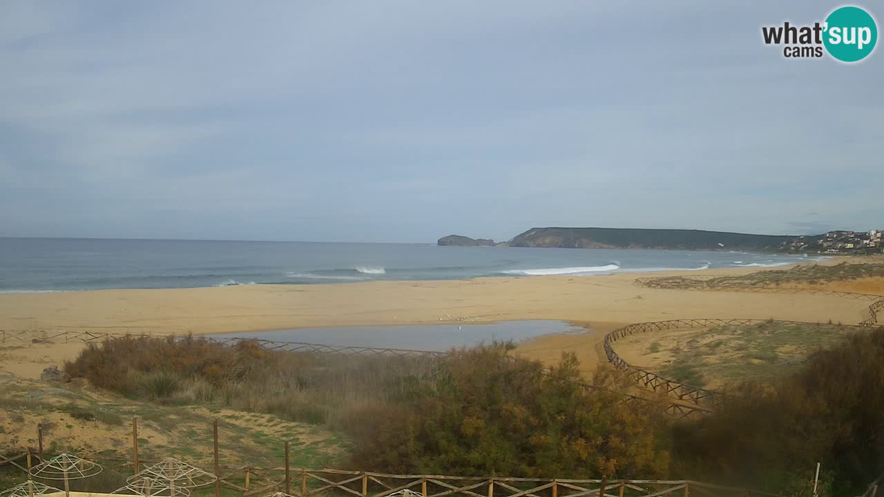 Webcam Torre dei Corsari – Liveblick auf den Strand von Punta Usai