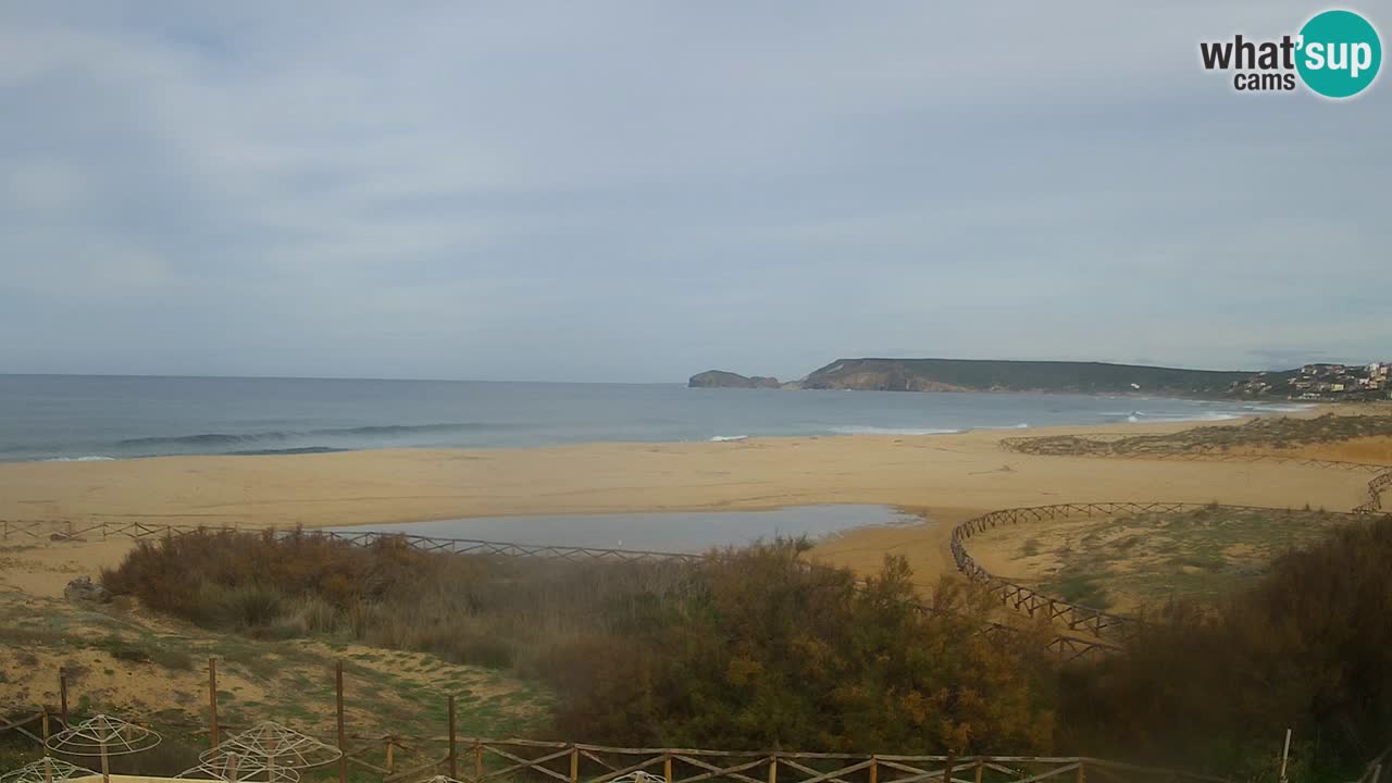 Web kamera Torre dei Corsari – Pogled uživo na plažu s Punta Usai