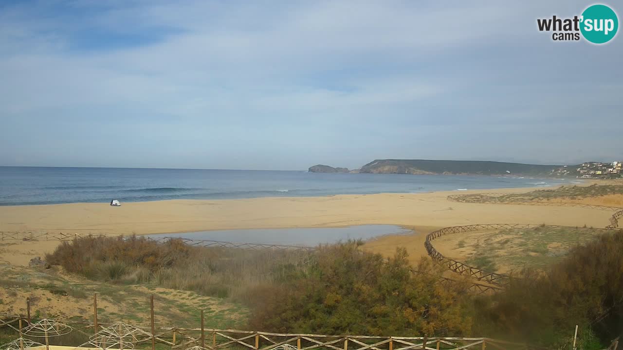 Webcam Torre dei Corsari – Liveblick auf den Strand von Punta Usai