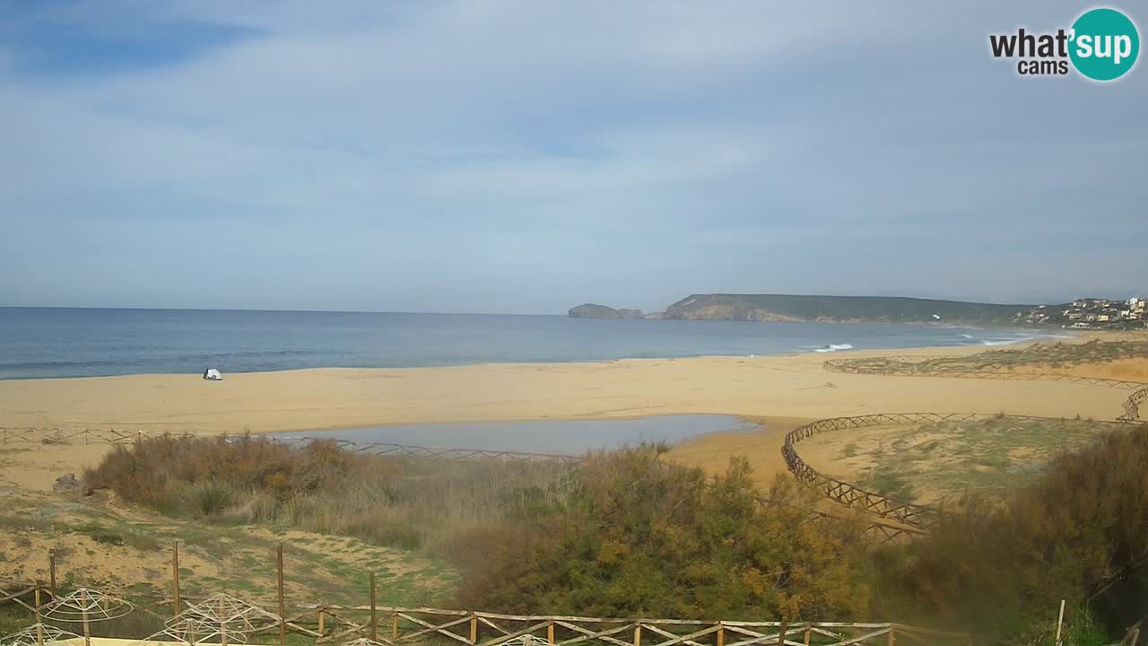 Webcam Torre dei Corsari – Vista live sulla spiaggia da Punta Usai