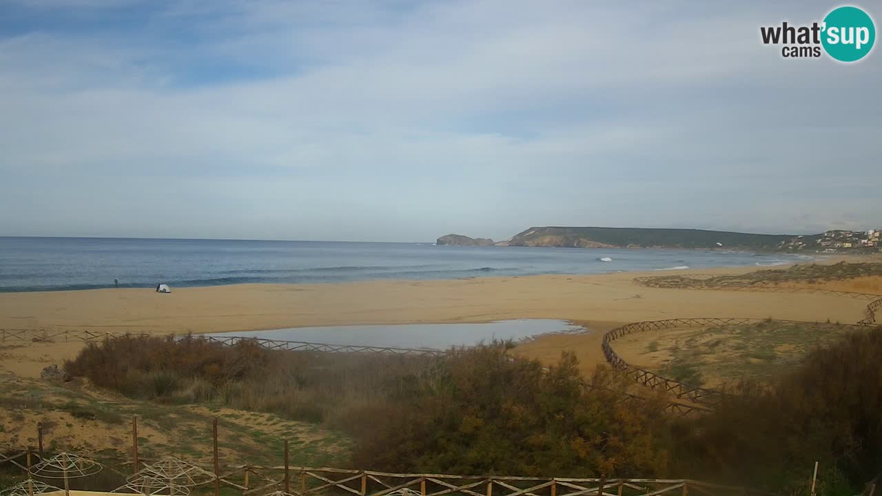 Webcam Torre dei Corsari – Live Beach View from Punta Usai