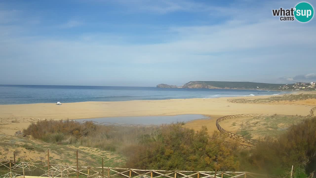 Webcam Torre dei Corsari – Live Beach View from Punta Usai