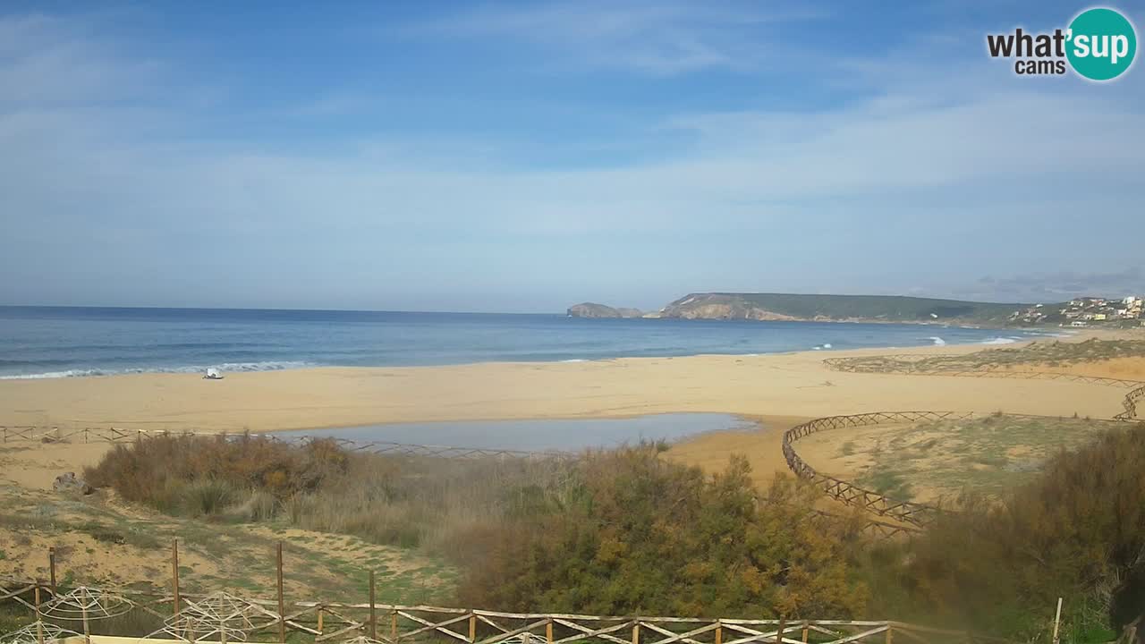 Webcam Torre dei Corsari – Live Beach View from Punta Usai