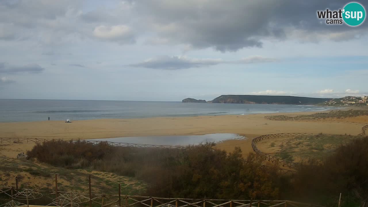 Webcam Torre dei Corsari – Vista live sulla spiaggia da Punta Usai