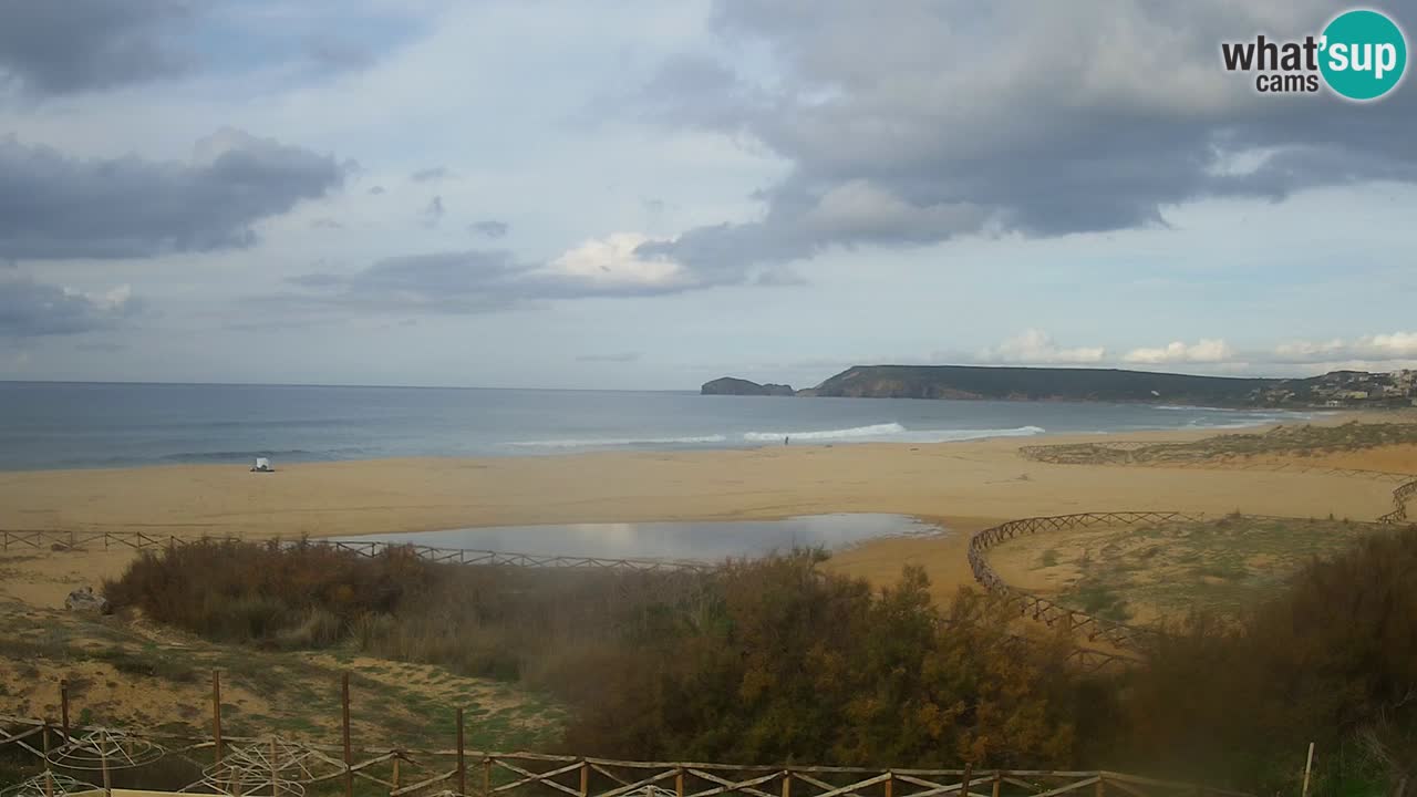 Cámara web Torre dei Corsari – Vista en directo de la playa desde Punta Usai