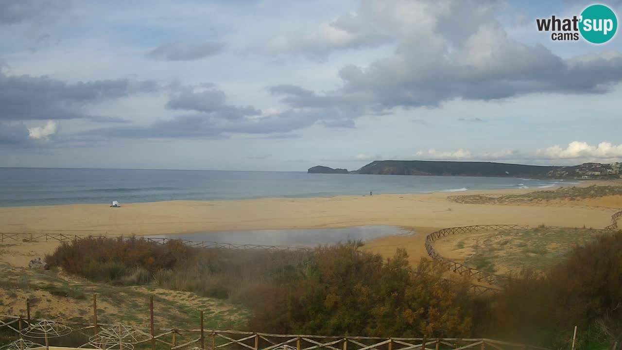 Web kamera Torre dei Corsari – Pogled uživo na plažu s Punta Usai