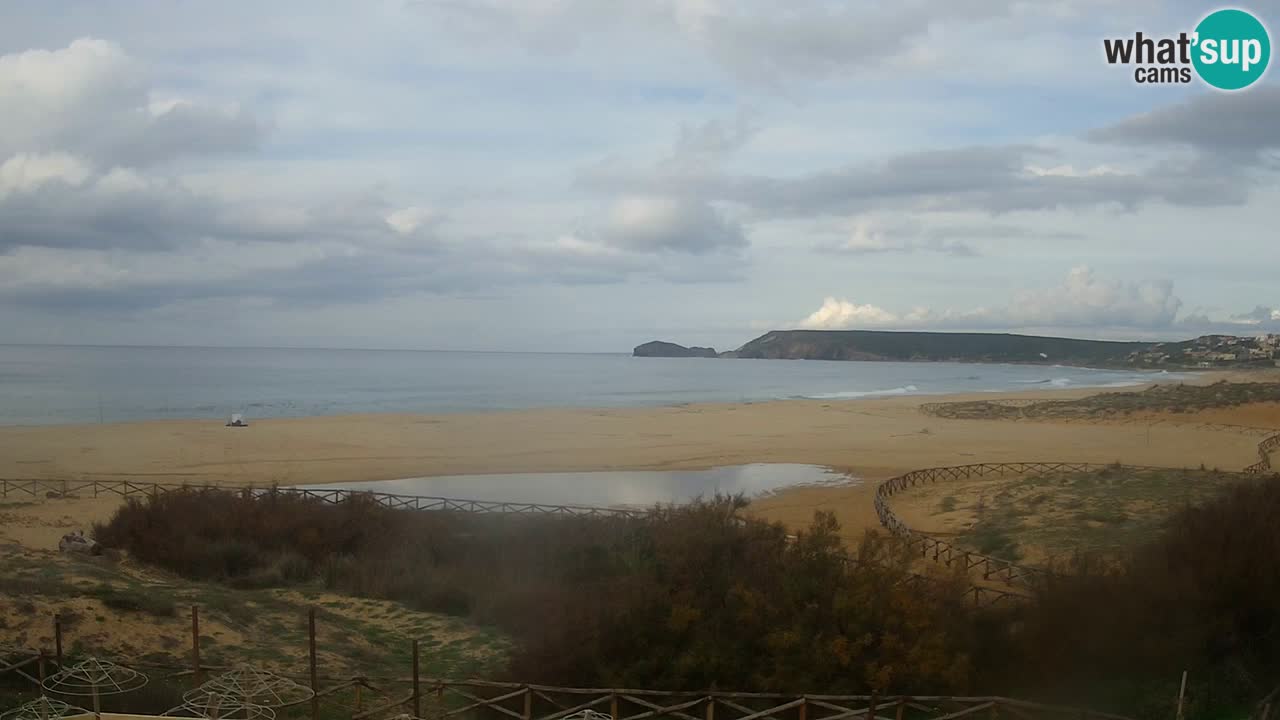 Webcam Torre dei Corsari – Vue en direct sur la plage depuis Punta Usai