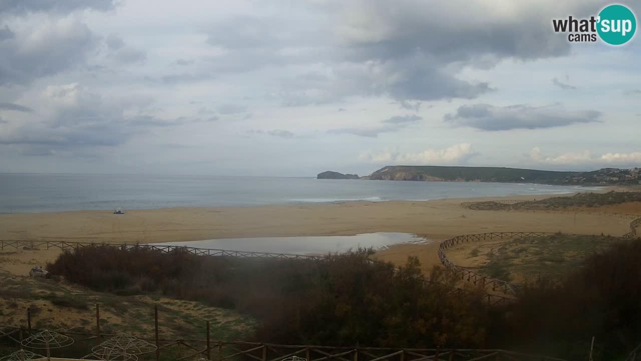 Cámara web Torre dei Corsari – Vista en directo de la playa desde Punta Usai