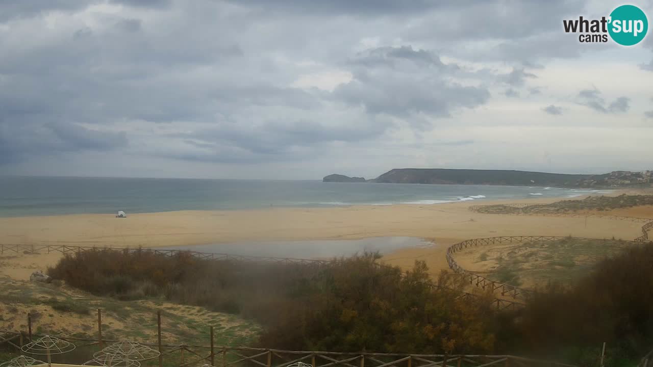 Webcam Torre dei Corsari – Liveblick auf den Strand von Punta Usai