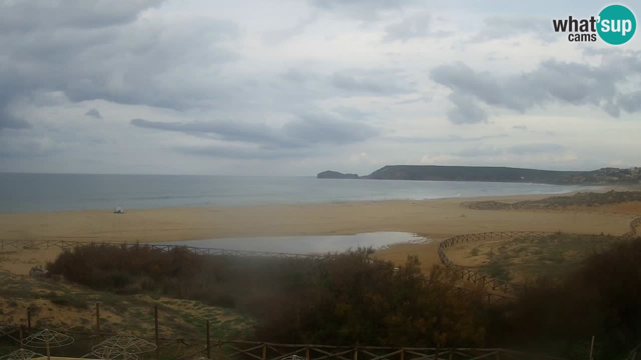 Webcam Torre dei Corsari – Vista live sulla spiaggia da Punta Usai
