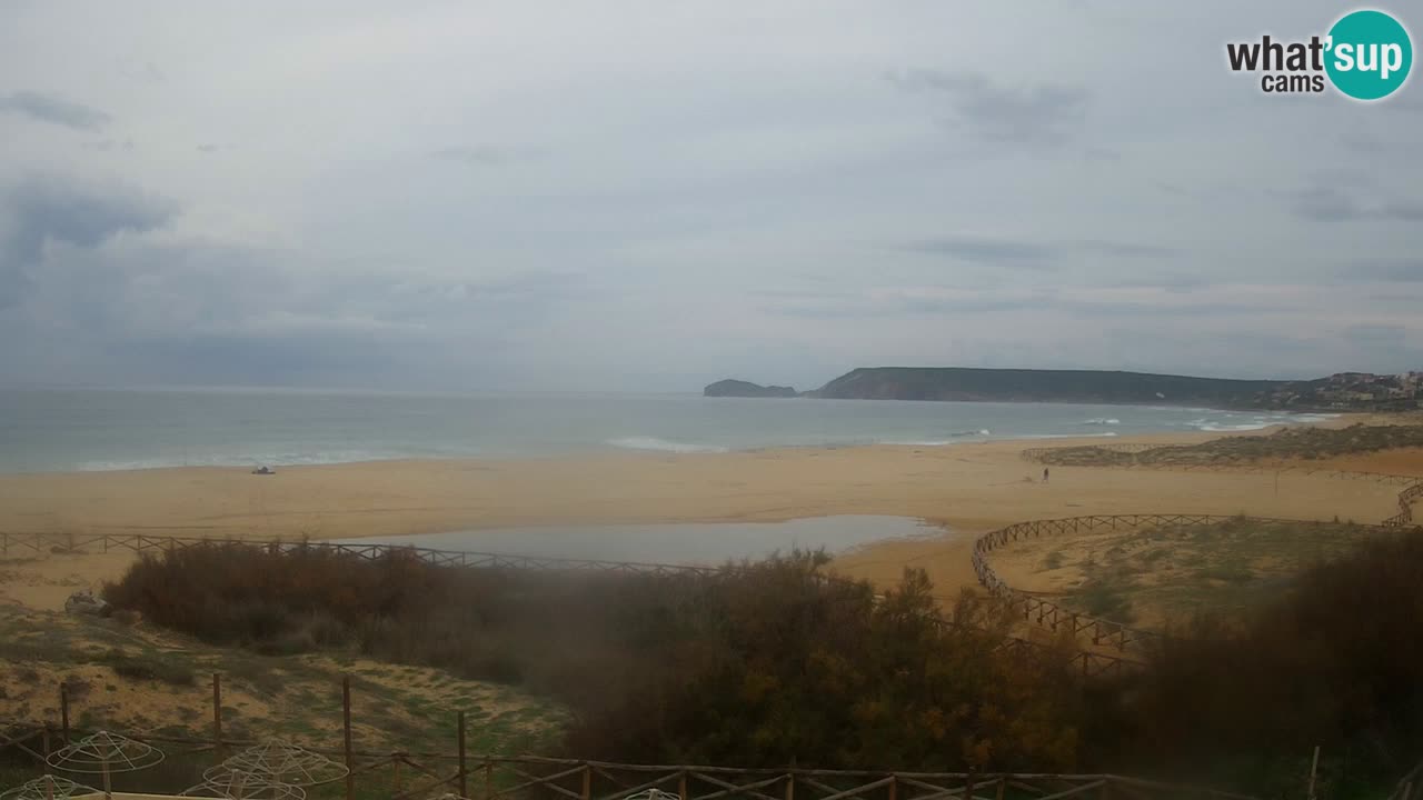 Webcam Torre dei Corsari – Liveblick auf den Strand von Punta Usai