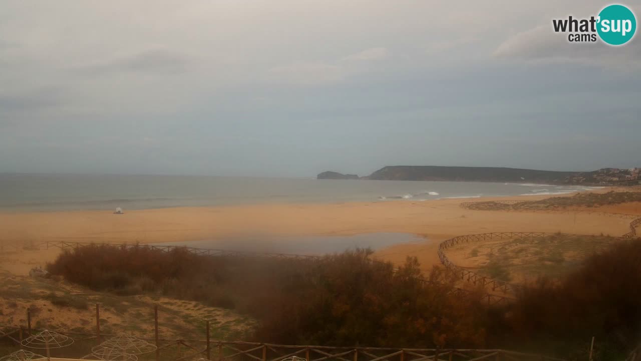 Webcam Torre dei Corsari – Liveblick auf den Strand von Punta Usai